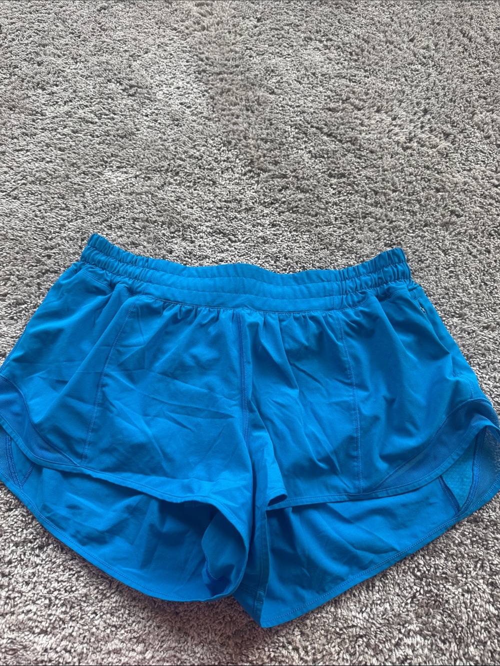 lululemon athletica Bright Blue Women's Running Shorts